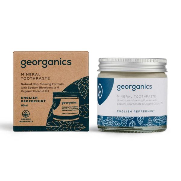GDNg-14 GeOrganics 60ml Pastă de Dinți Minerala cu English Peppermint(1)